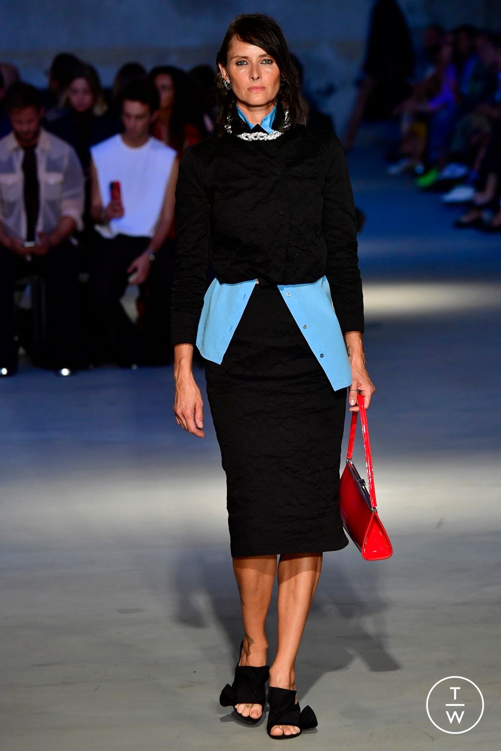 Fashion Week Milan Spring/Summer 2023 look 7 from the N°21 collection 女装