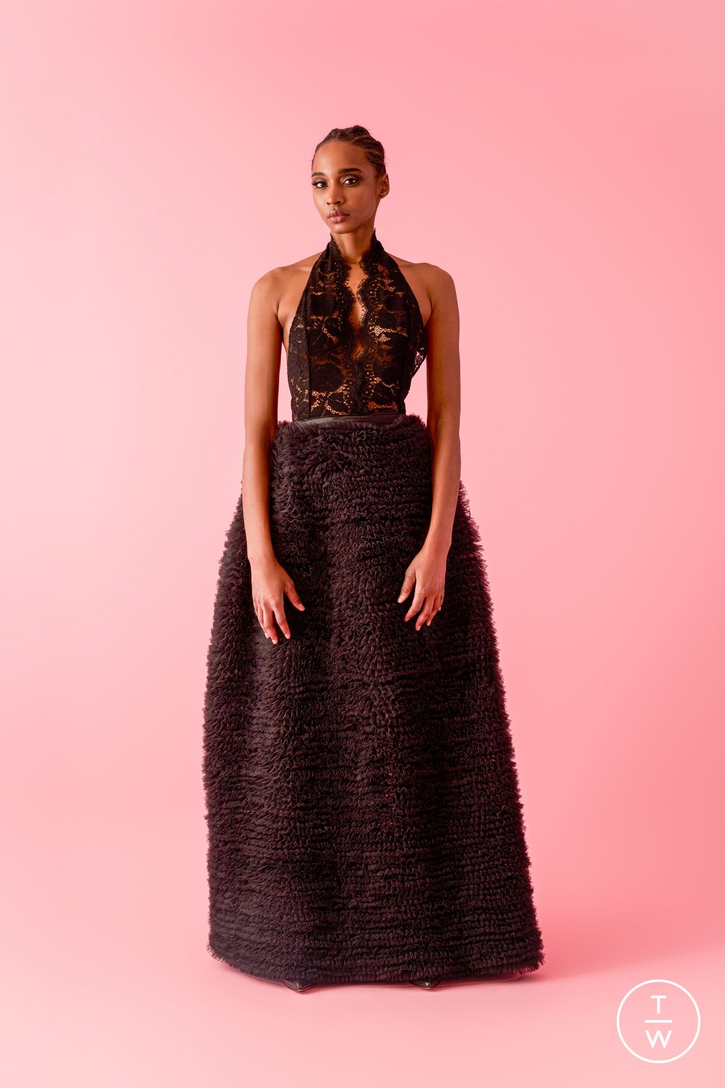 Fashion Week New York Pre-Fall 2026 look 7 de la collection Frederick Anderson womenswear