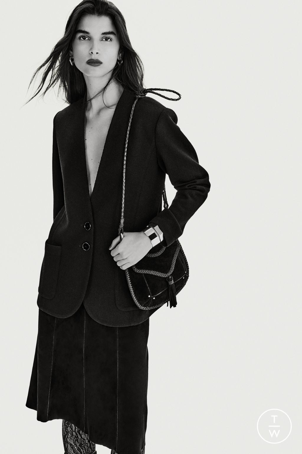 Fashion Week Paris Pre-Fall 2025 look 7 from the Isabel Marant collection womenswear