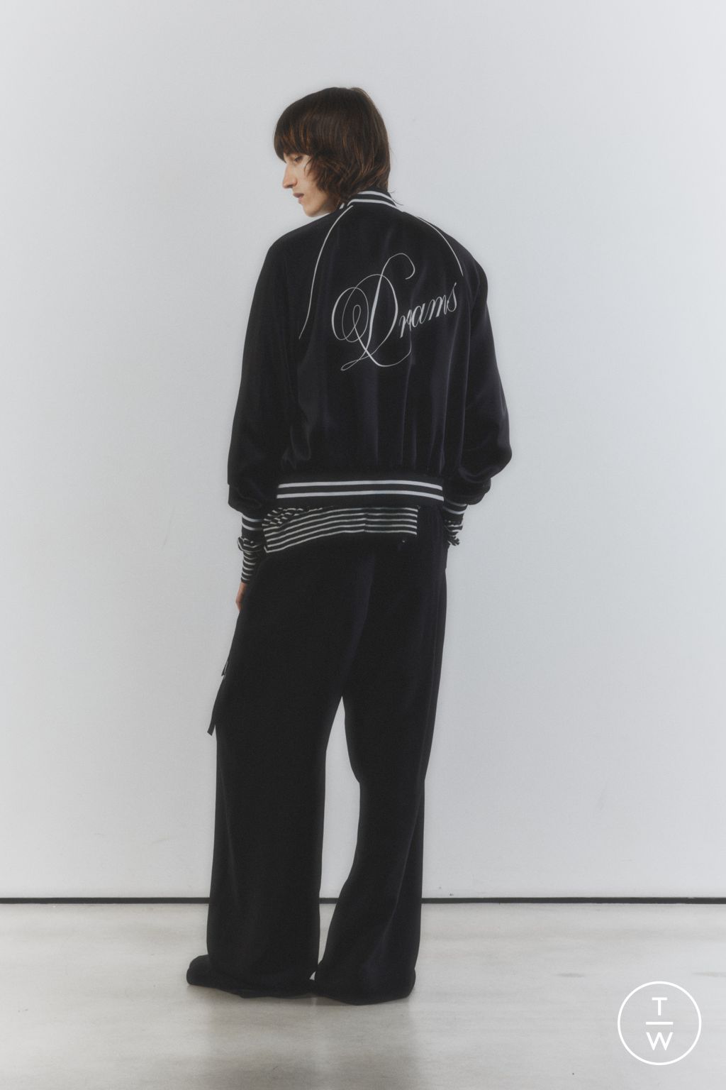 Fashion Week Paris Resort 2026 look 8 from the Ann Demeulemeester collection womenswear
