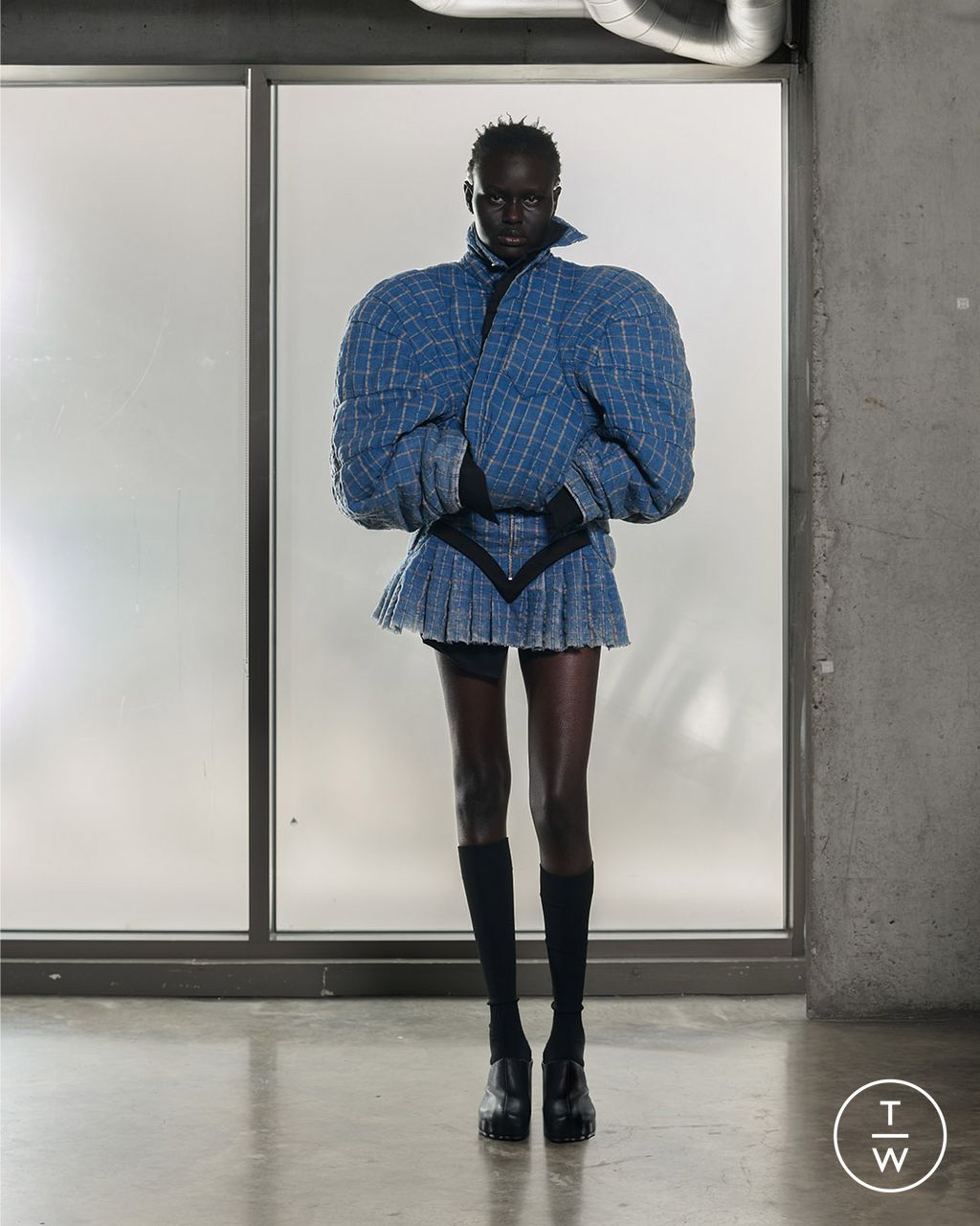 Fashion Week London Resort 2025 look 8 from the Natasha Zinko collection womenswear