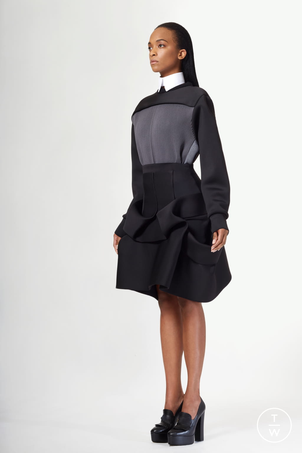 Fashion Week New York Fall/Winter 2021 look 8 de la collection Sukeina womenswear