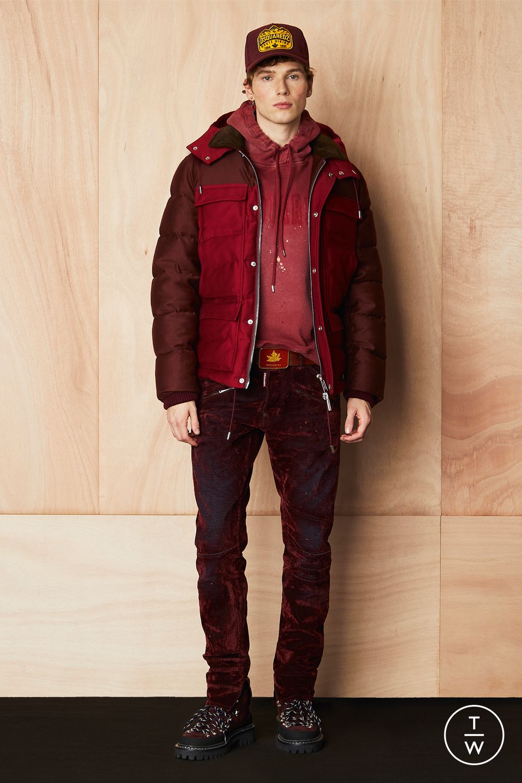 Fashion Week Milan Pre-Fall 2024 look 8 from the Dsquared2 collection 男装