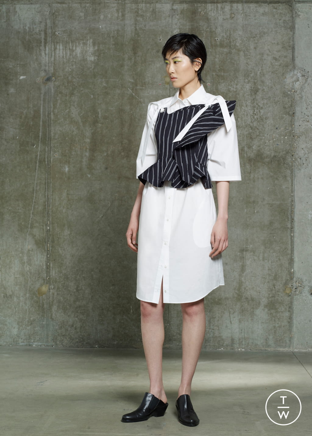 Fashion Week London Resort 2020 look 8 from the Chalayan collection womenswear