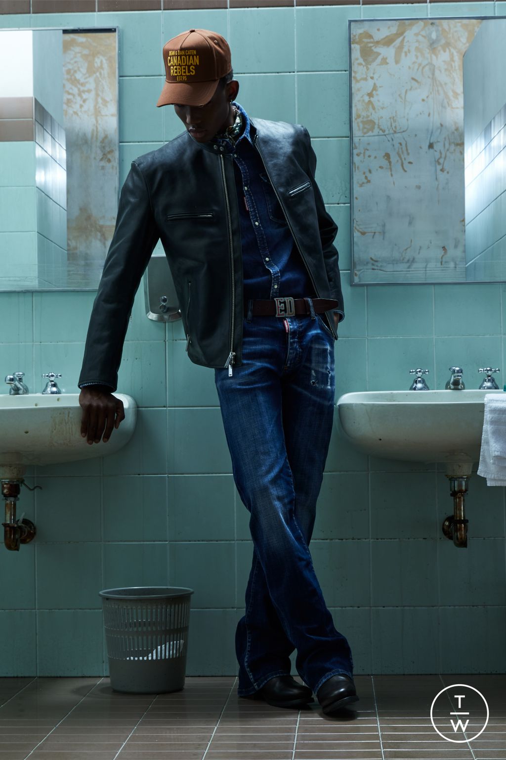 Fashion Week Milan Resort 2026 look 8 from the Dsquared2 collection 男装