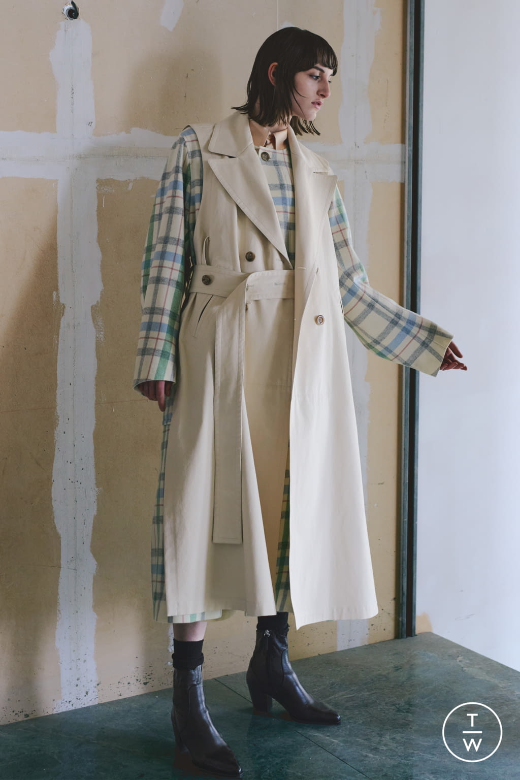 Fashion Week Paris Fall/Winter 2021 look 8 from the Ujoh collection womenswear