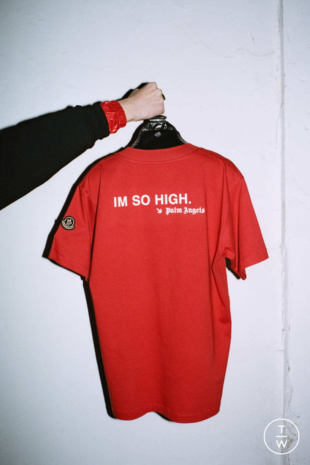 moncler palm angels t shirt
