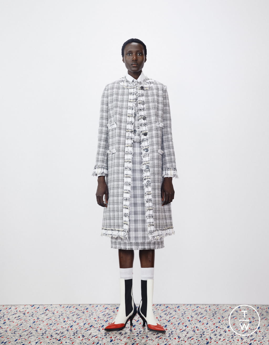 Fashion Week Paris Resort 2020 look 8 from the Thom Browne collection womenswear