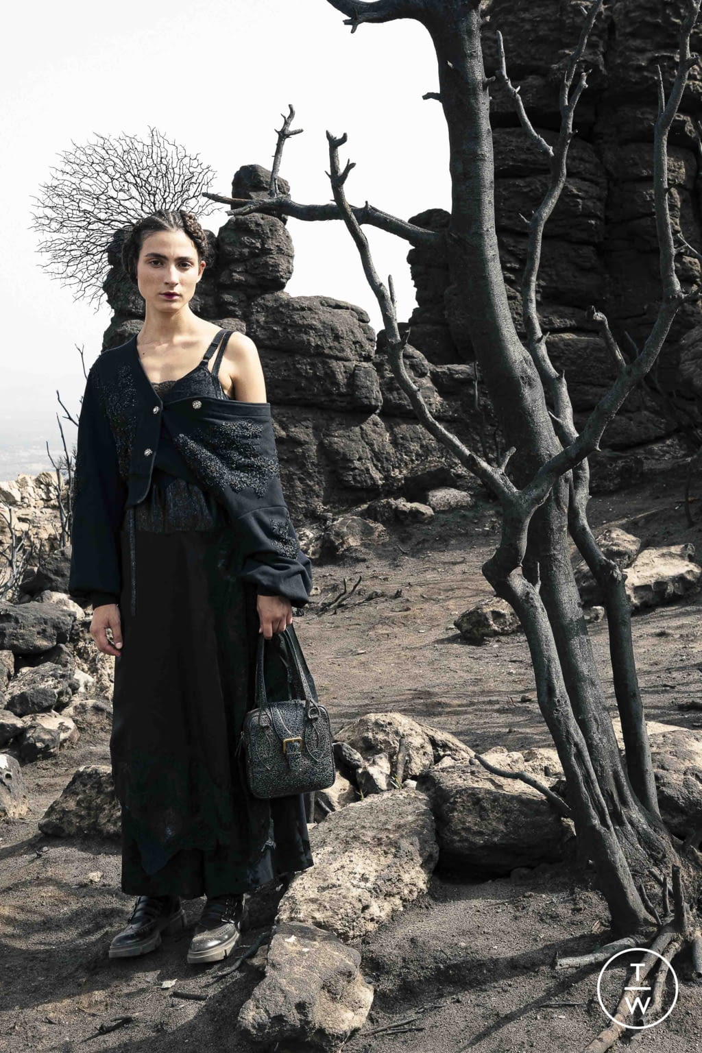 Fashion Week Milan Spring/Summer 2022 look 80 from the Antonio Marras collection womenswear