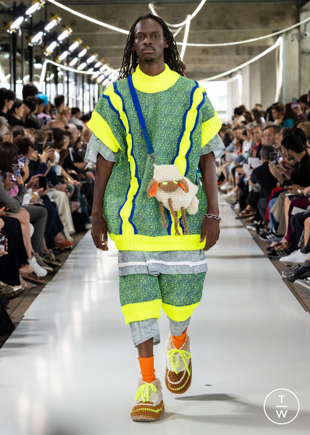 Fashion Week Paris Spring/Summer 2024 look 80 from the IFM PARIS collection menswear