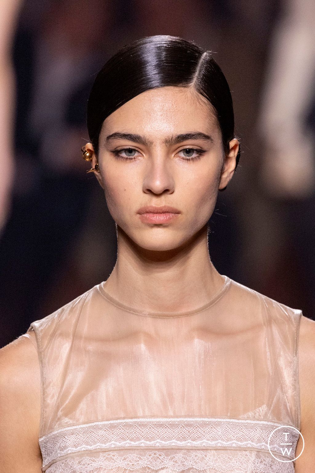 Fashion Week Milan Fall/Winter 2025 look 245 from the Fendi collection 女装配饰