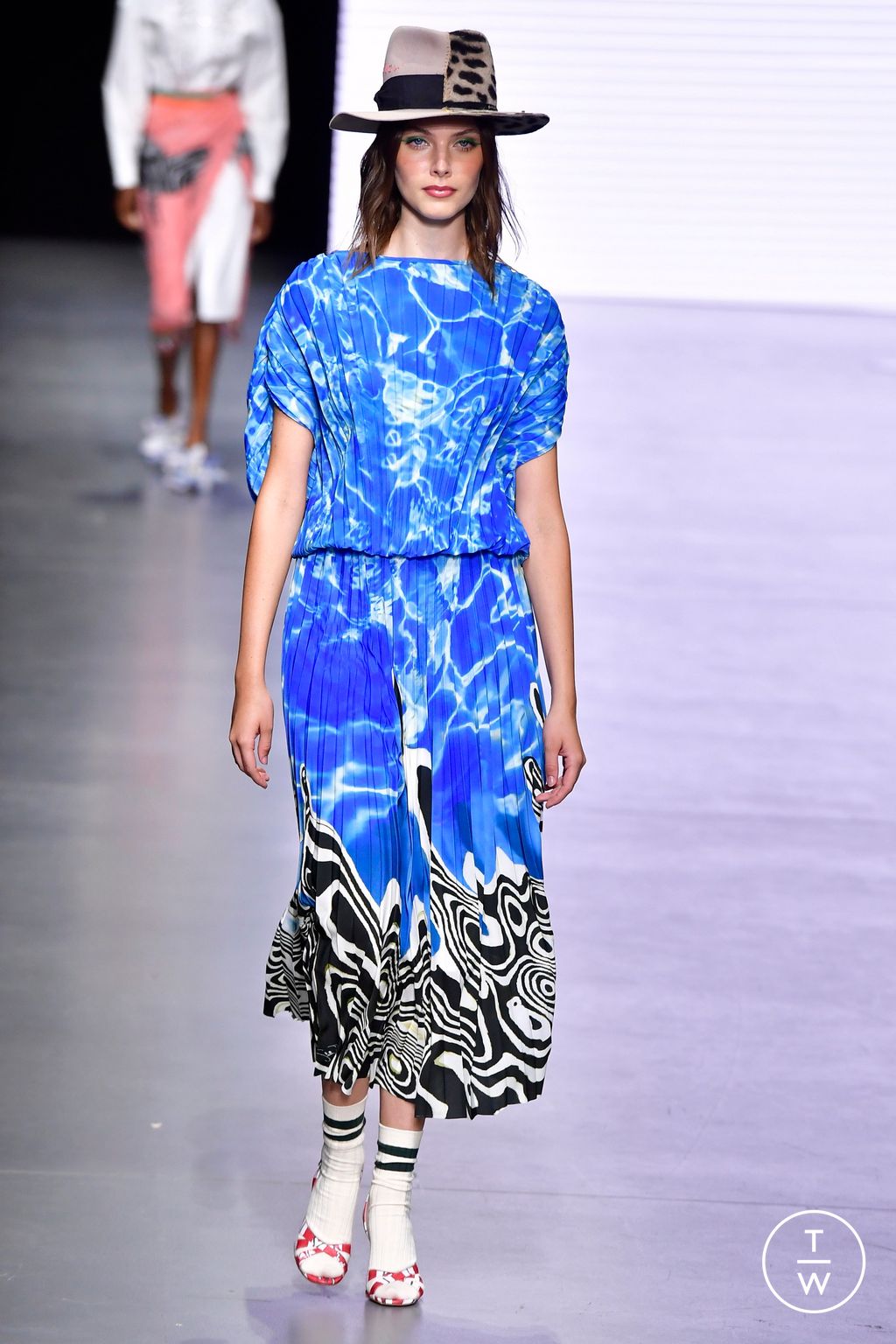 Fashion Week Milan Spring/Summer 2023 look 7 from the Stella Jean collection 女装