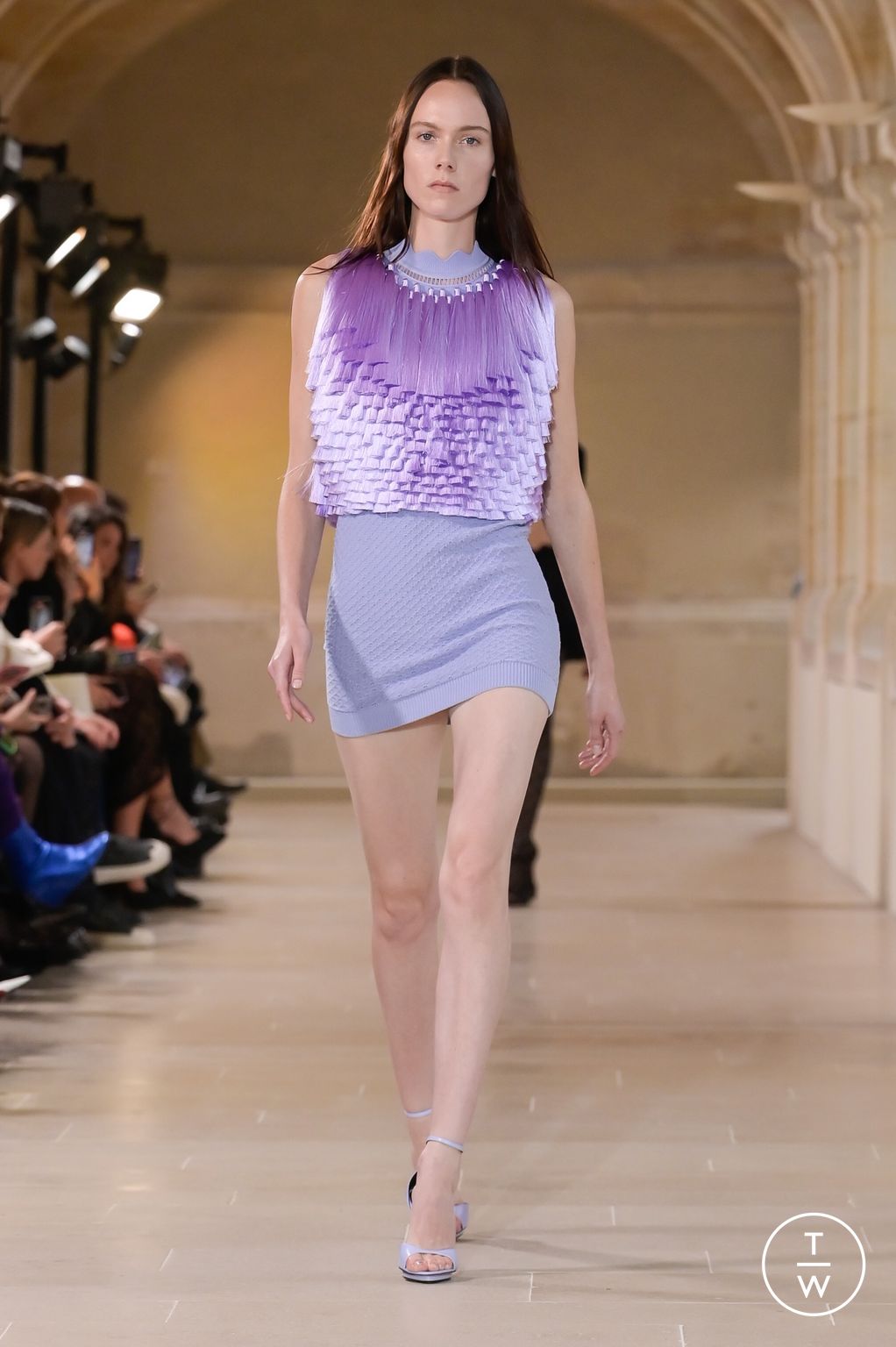 Fashion Week Paris Spring/Summer 2023 look 36 from the Victoria Beckham collection womenswear