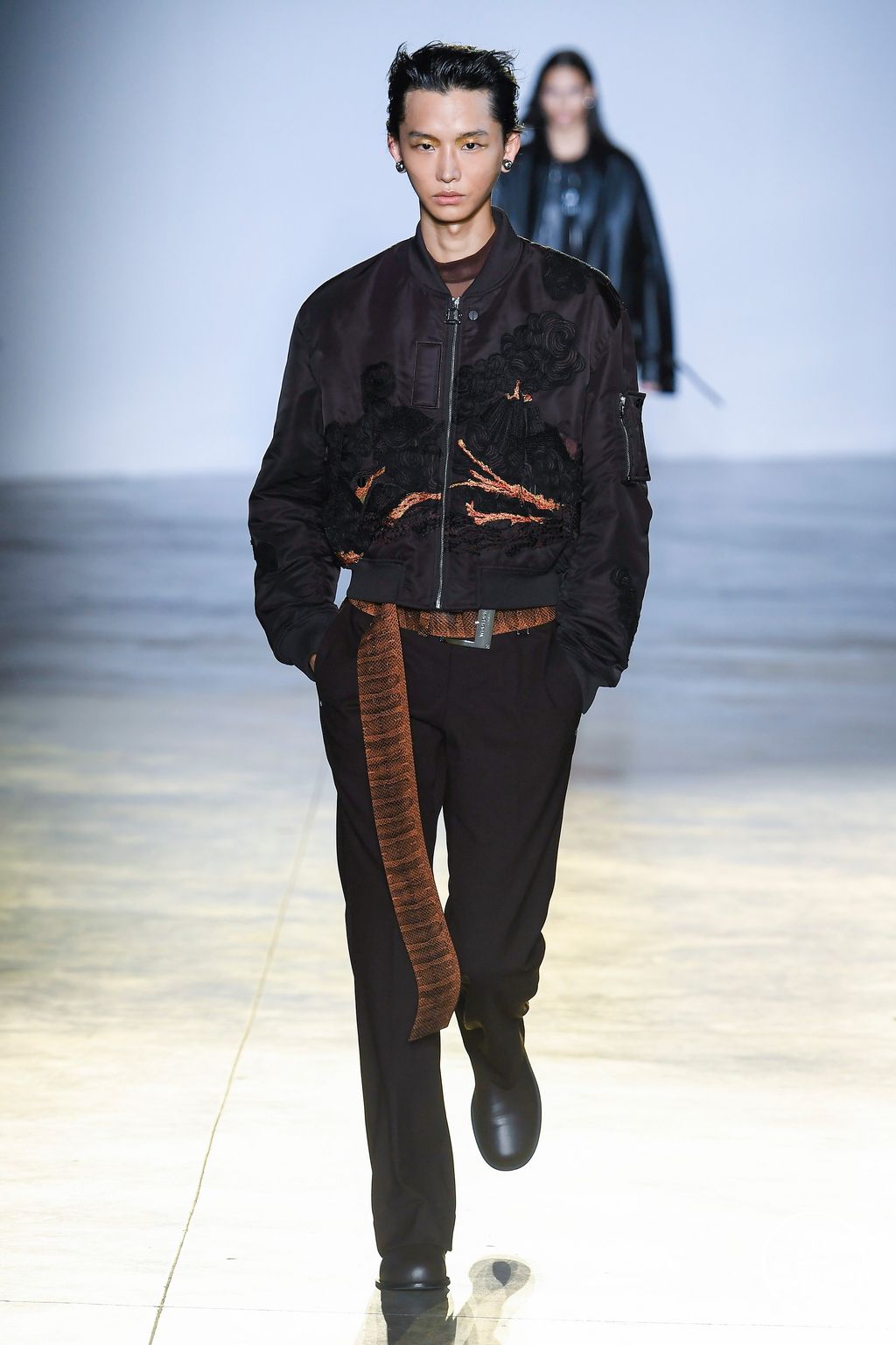 Fashion Week Paris Fall/Winter 2023 look 46 from the Wooyoungmi collection menswear