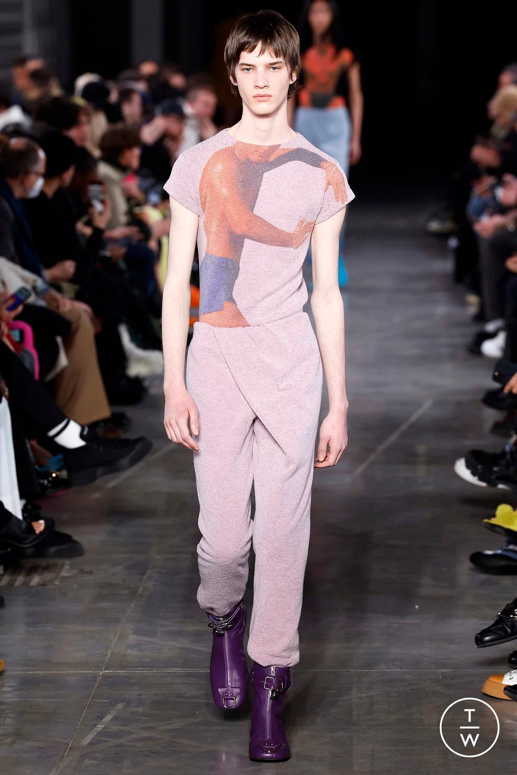 Fashion Week Milan Fall/Winter 2023 look 19 from the JW Anderson collection 男装