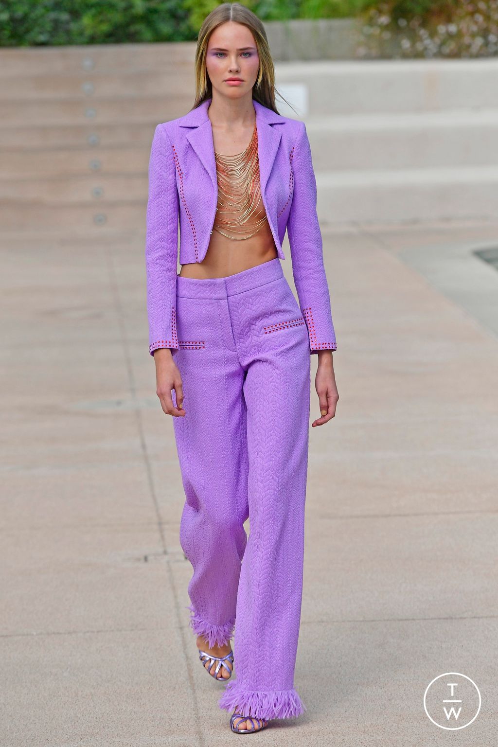 Fashion Week Milan Spring/Summer 2023 look 7 from the Genny collection womenswear