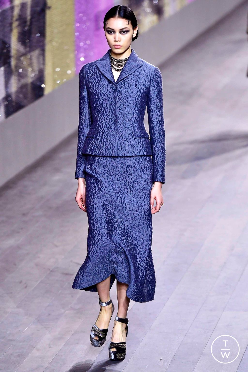 Fashion Week Paris Spring/Summer 2023 look 25 de la collection Christian Dior couture