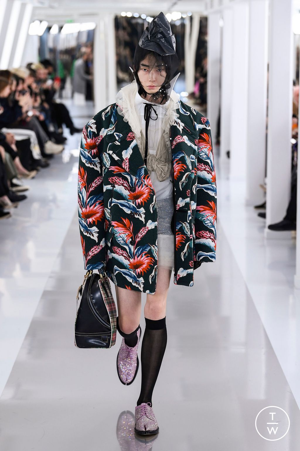 Fashion Week Paris Fall/Winter 2023 look 18 de la collection Maison Margiela menswear