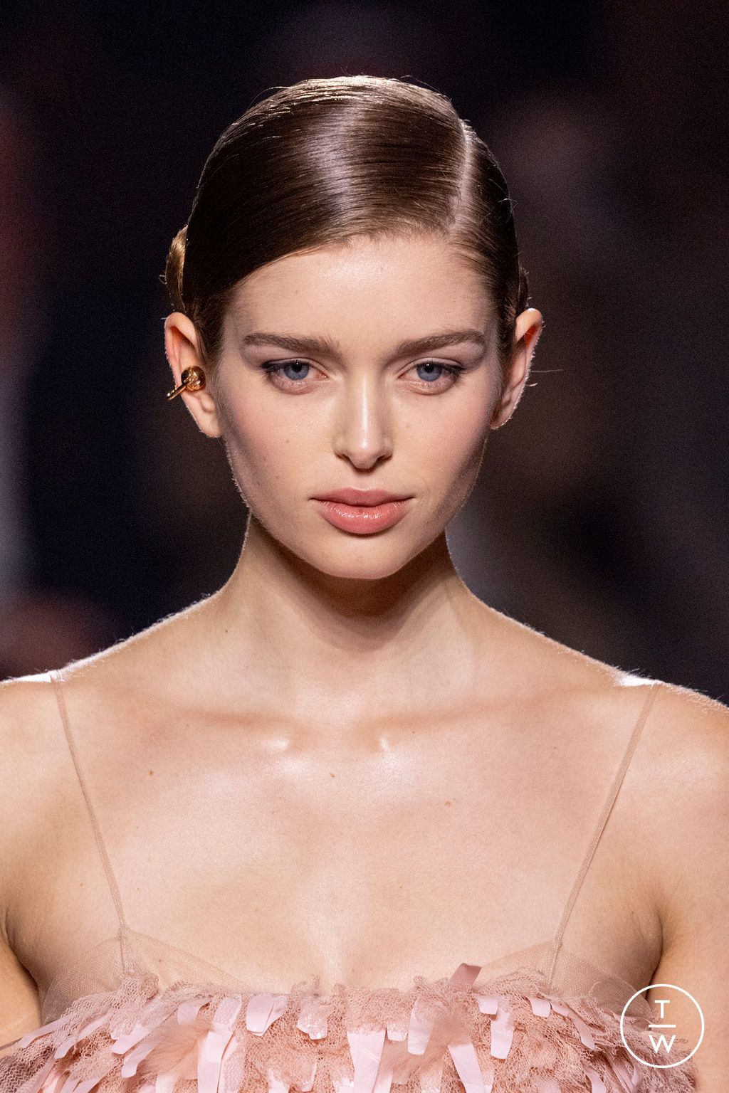 Fashion Week Milan Fall/Winter 2025 look 251 from the Fendi collection 女装配饰