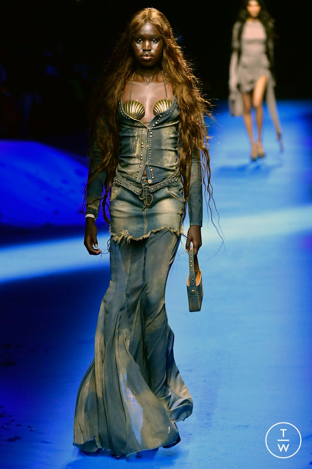 Fashion Week Milan Spring/Summer 2023 look 10 from the Blumarine collection womenswear