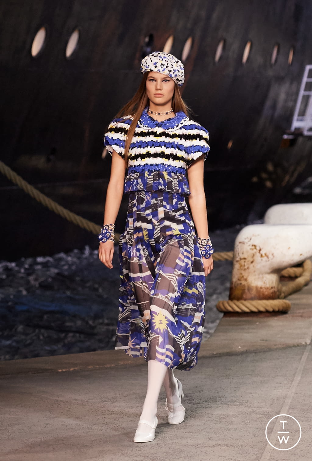 Fashion Week Paris Resort 2019 look 85 from the Chanel collection womenswear