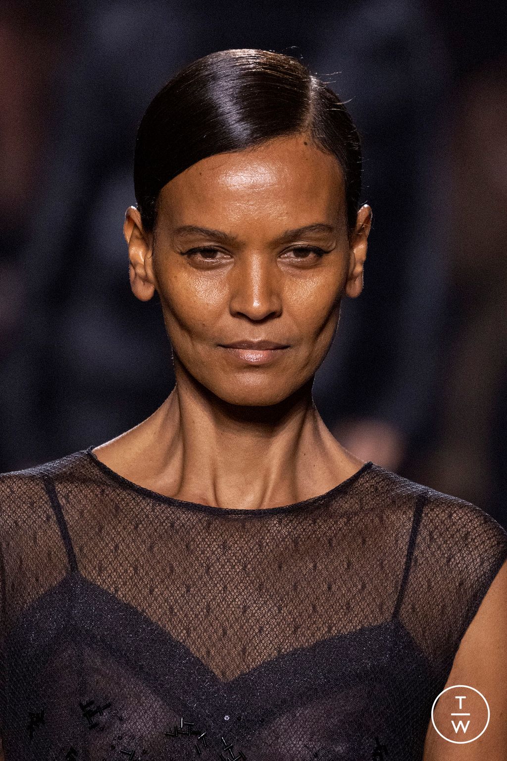 Fashion Week Milan Fall/Winter 2025 look 254 from the Fendi collection 女装配饰