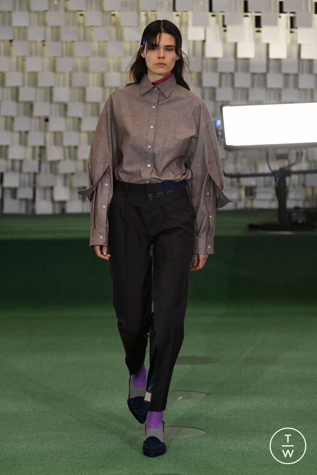 Fashion Week Paris Fall/Winter 2023 look 5 de la collection Kolor menswear