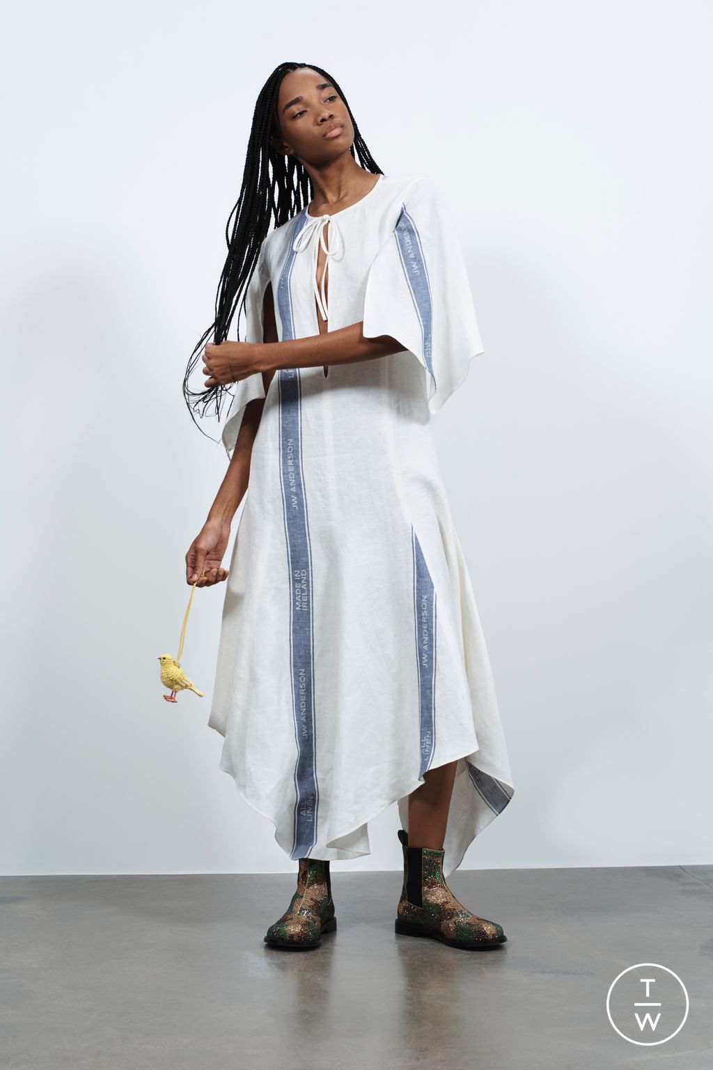 Fashion Week Paris Resort 2026 look 87 from the JW Anderson collection 女装