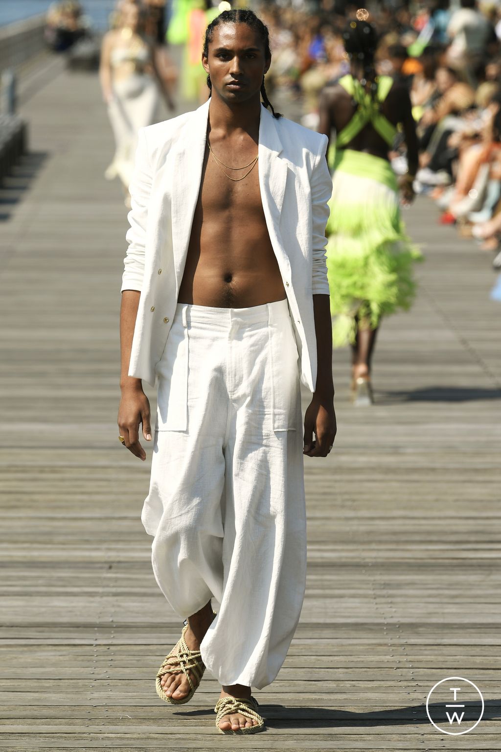 Fashion Week New York Spring/Summer 2023 look 50 from the Bronx & Banco collection 女装