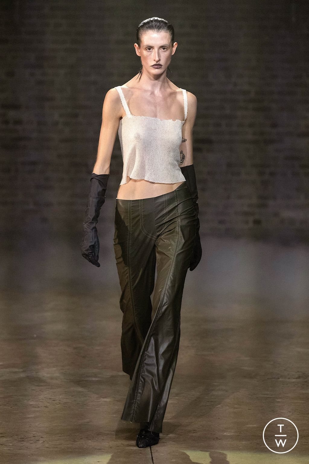Fashion Week New York Spring/Summer 2023 look 7 de la collection Elena Velez womenswear