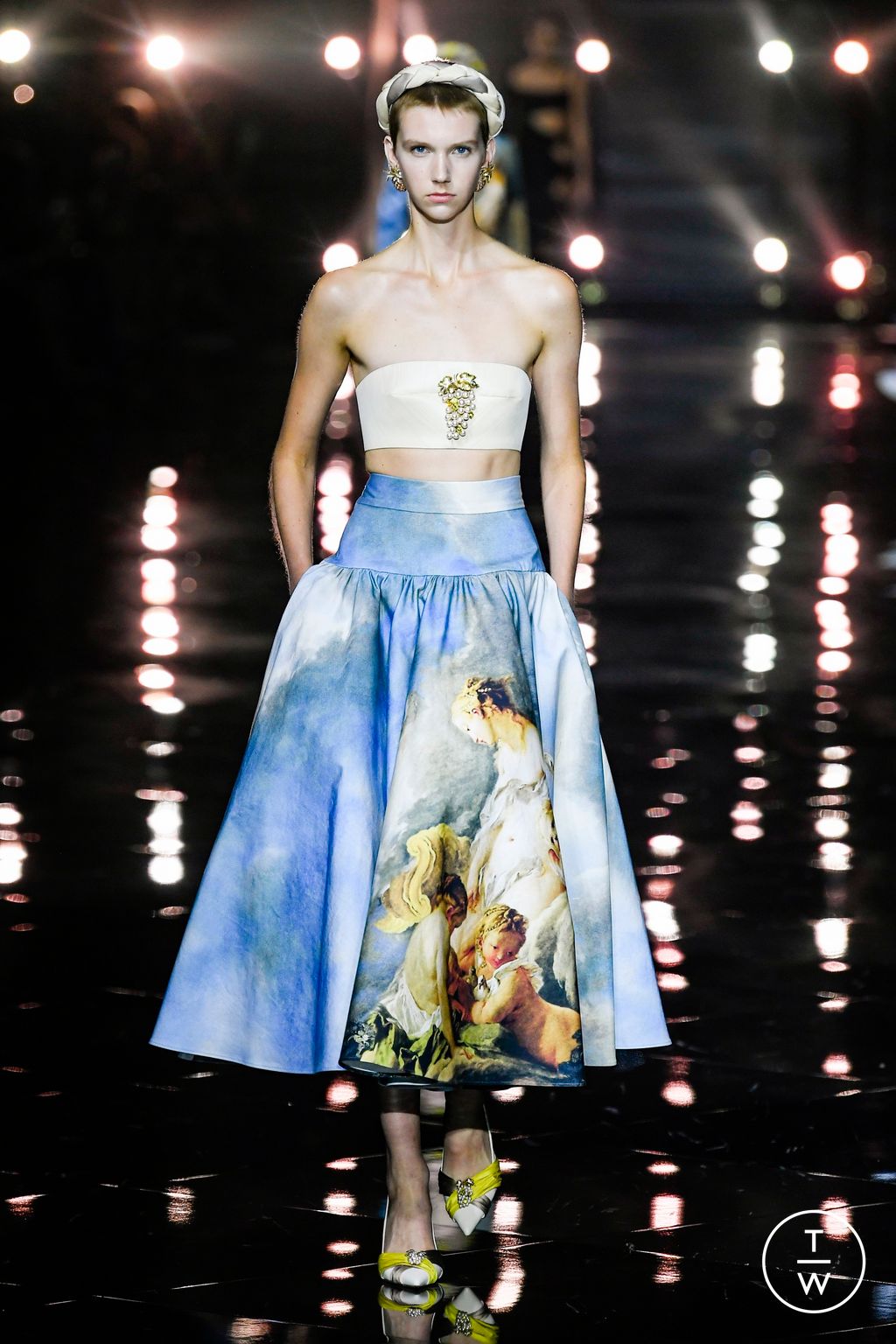 Fashion Week Milan Spring/Summer 2023 look 21 from the Roberto Cavalli collection womenswear