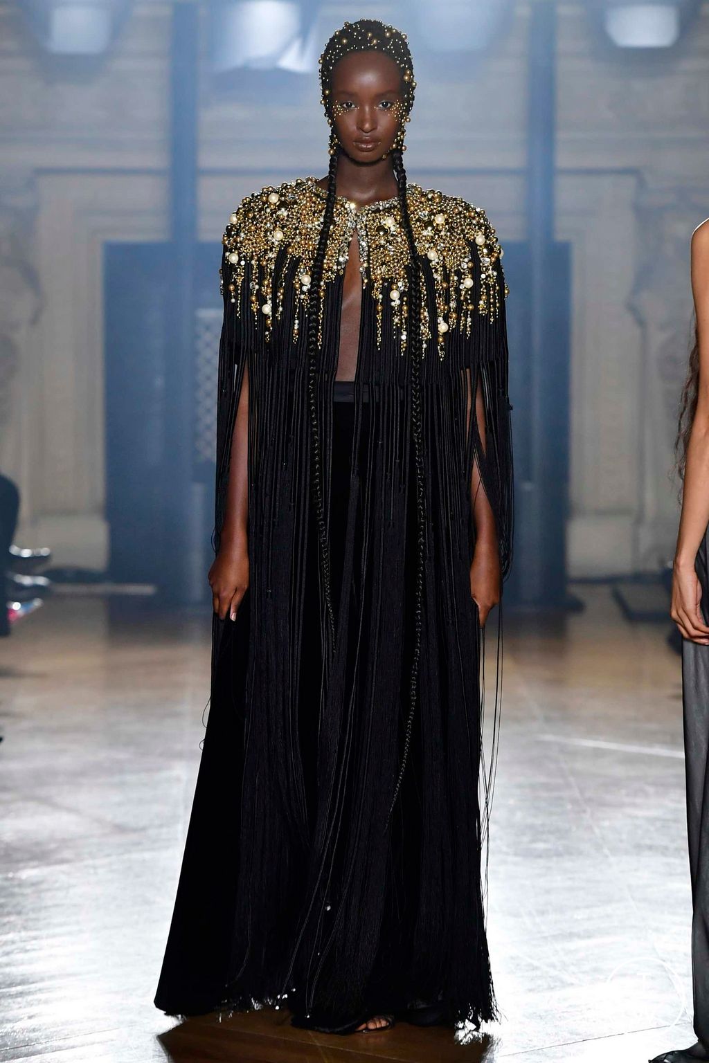 Fashion Week Paris Spring/Summer 2023 look 17 from the Maison Sara Chraibi collection couture