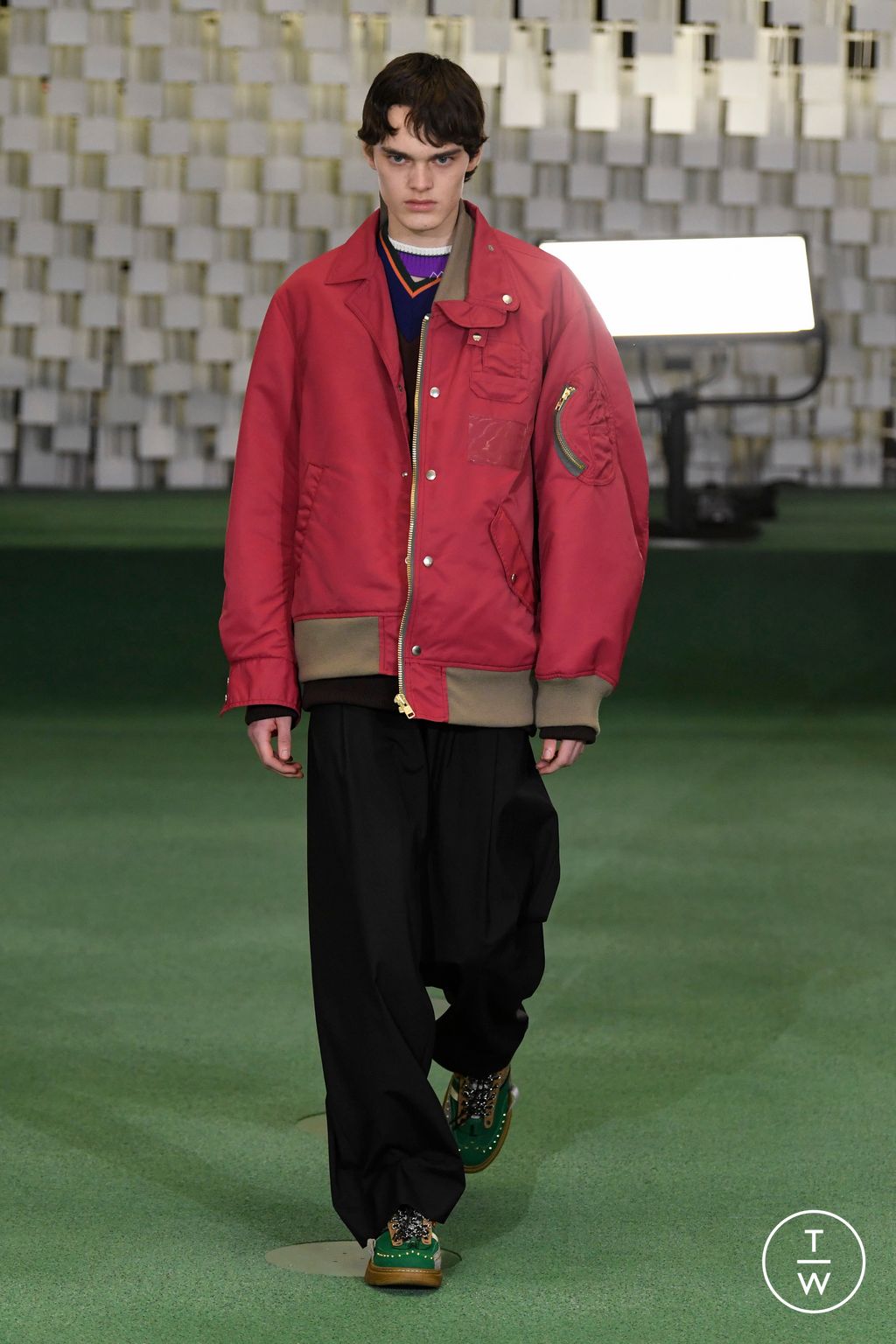 Fashion Week Paris Fall/Winter 2023 look 48 from the Kolor collection menswear