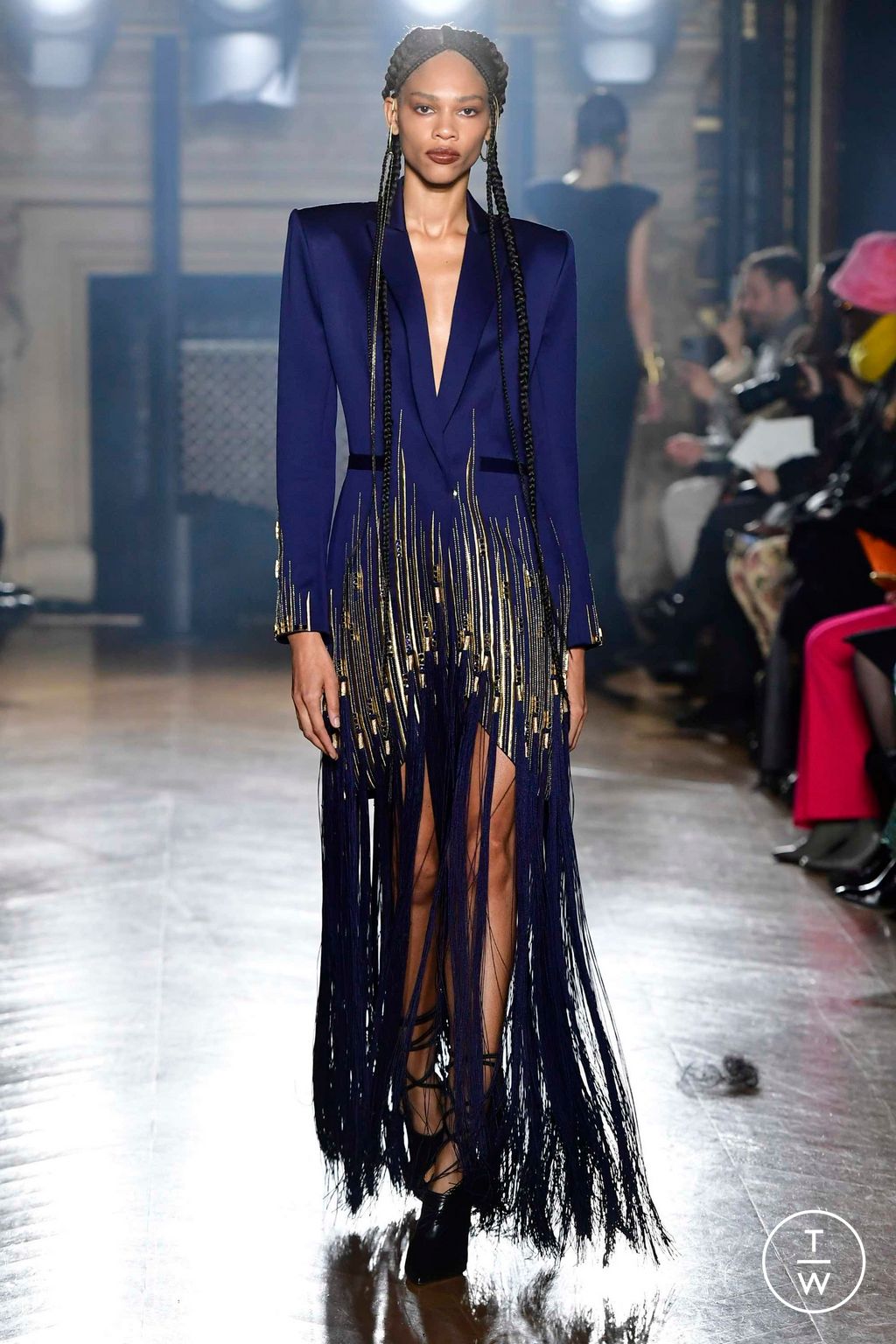 Fashion Week Paris Spring/Summer 2023 look 11 from the Maison Sara Chraibi collection couture