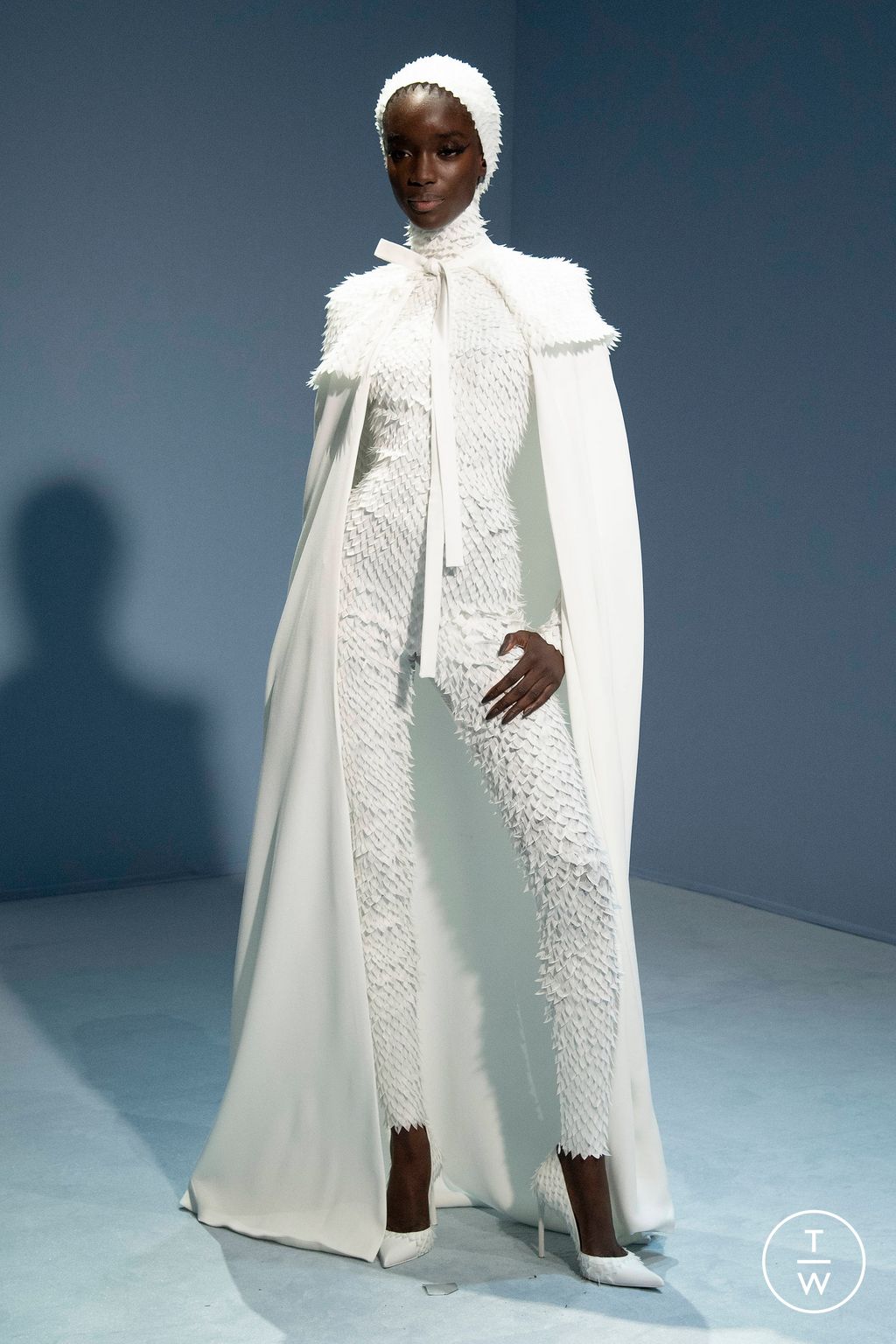 Fashion Week Paris Spring/Summer 2023 look 36 from the Jean Paul Gaultier collection couture