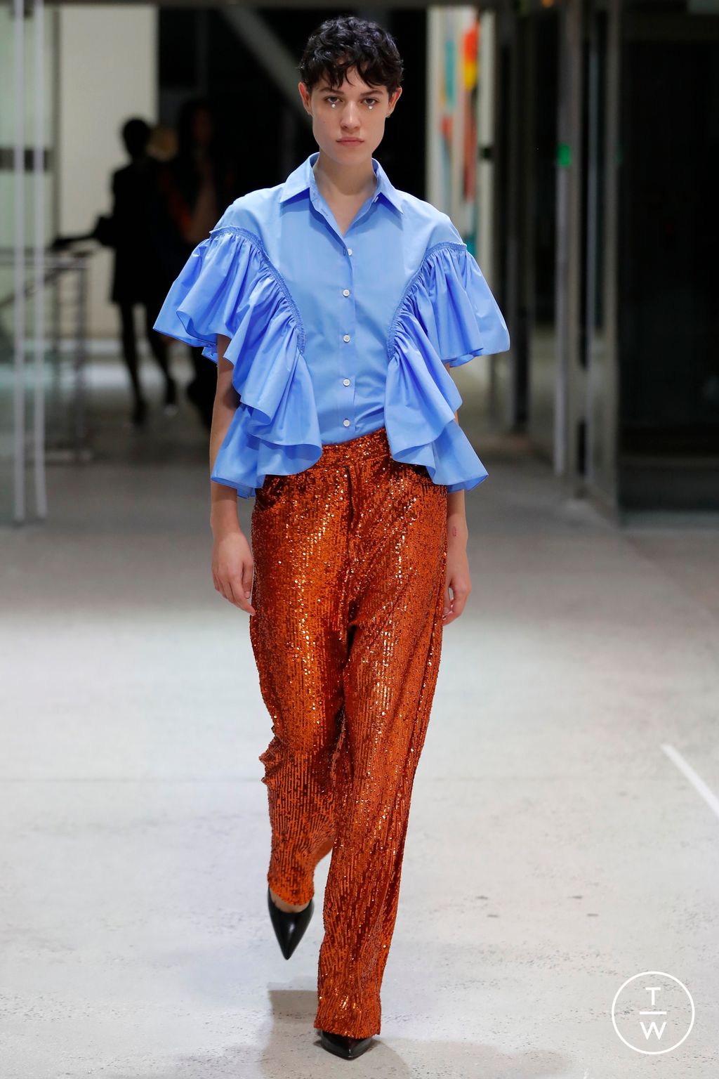 Fashion Week Paris Spring/Summer 2023 look 9 from the AZ Factory collection womenswear
