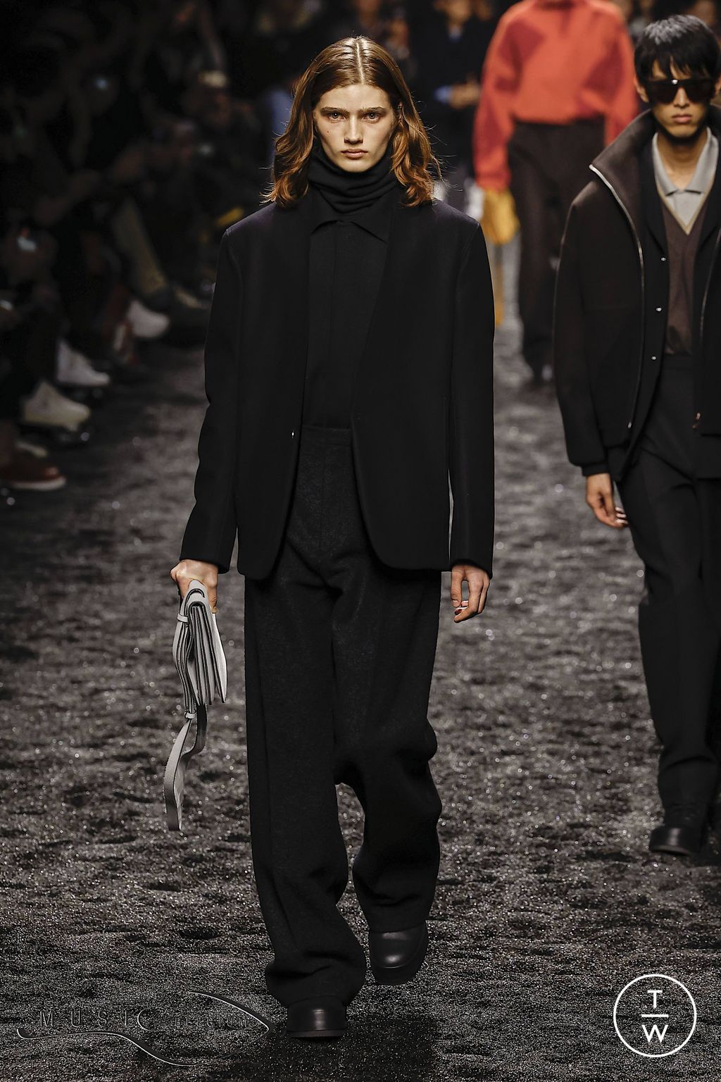 Fashion Week Milan Fall/Winter 2023 look 24 from the ZEGNA collection menswear
