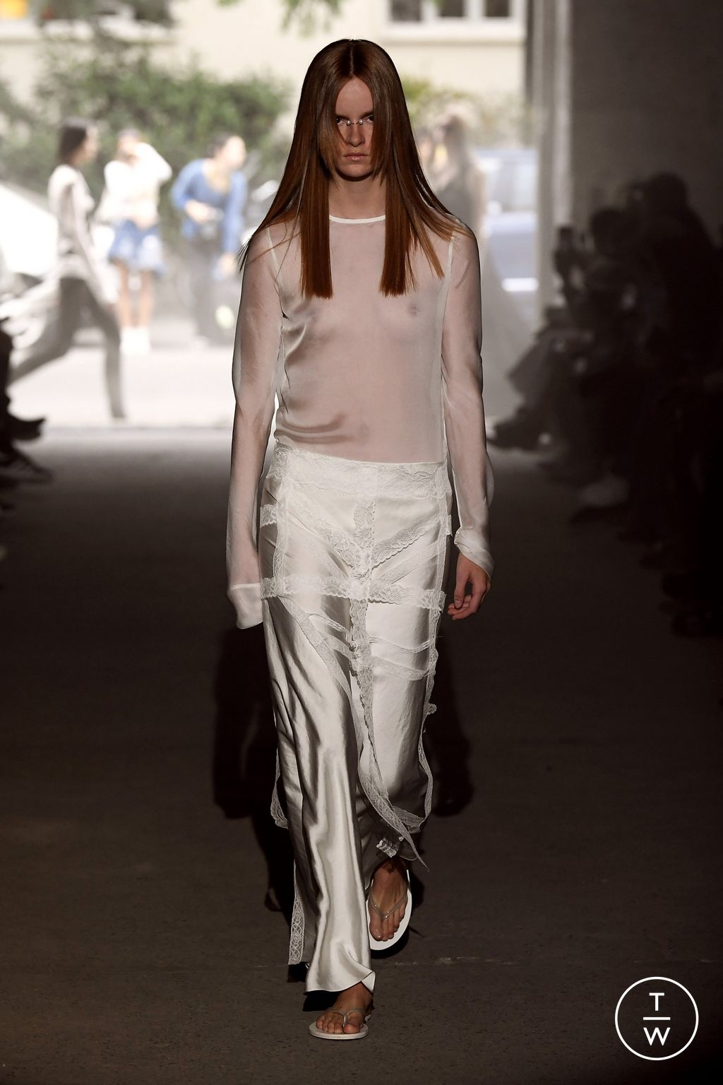 Fashion Week Milan Spring/Summer 2023 look 7 from the AC9 collection womenswear