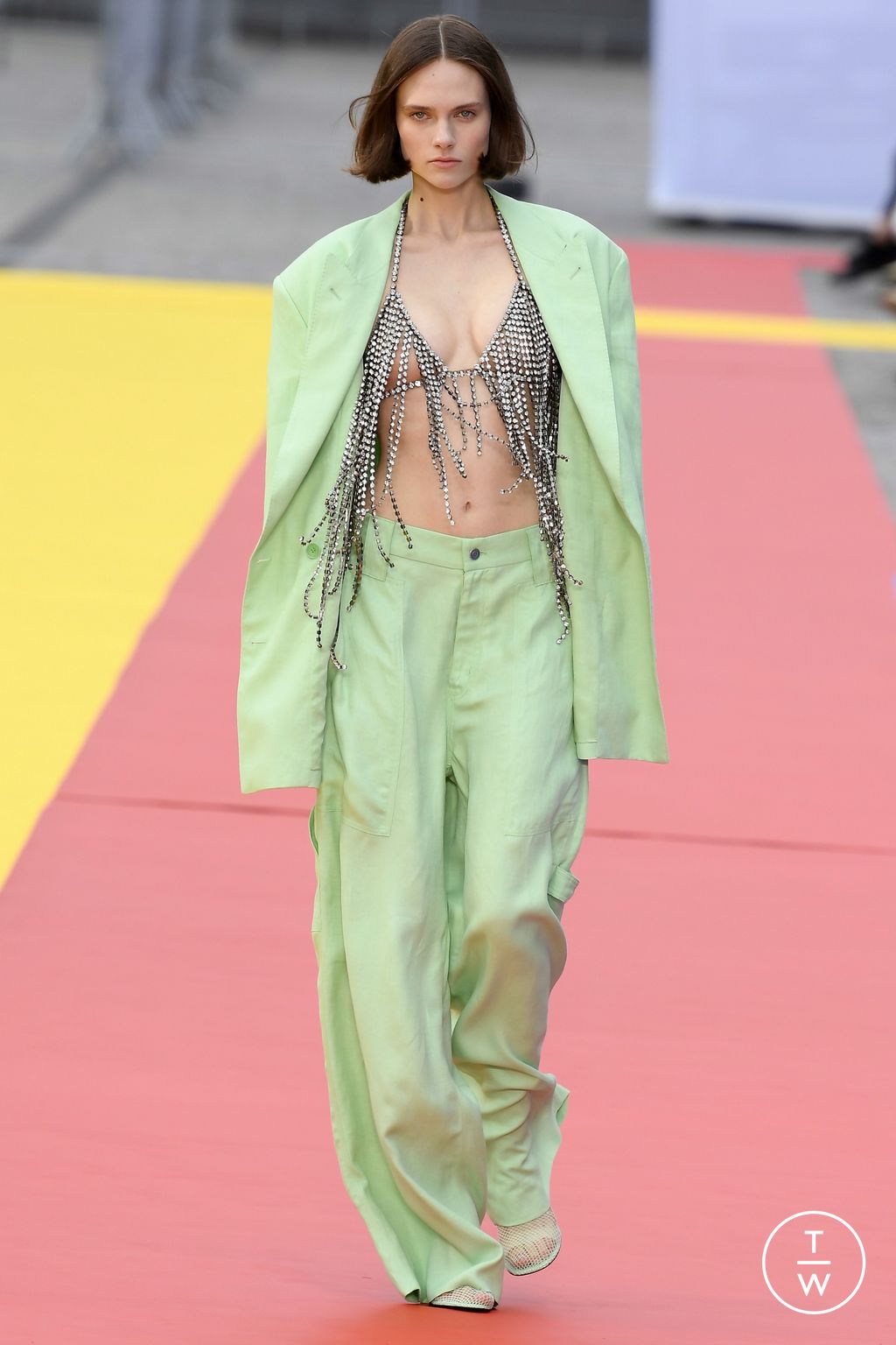 Fashion Week Paris Spring/Summer 2023 look 52 from the Stella McCartney collection womenswear