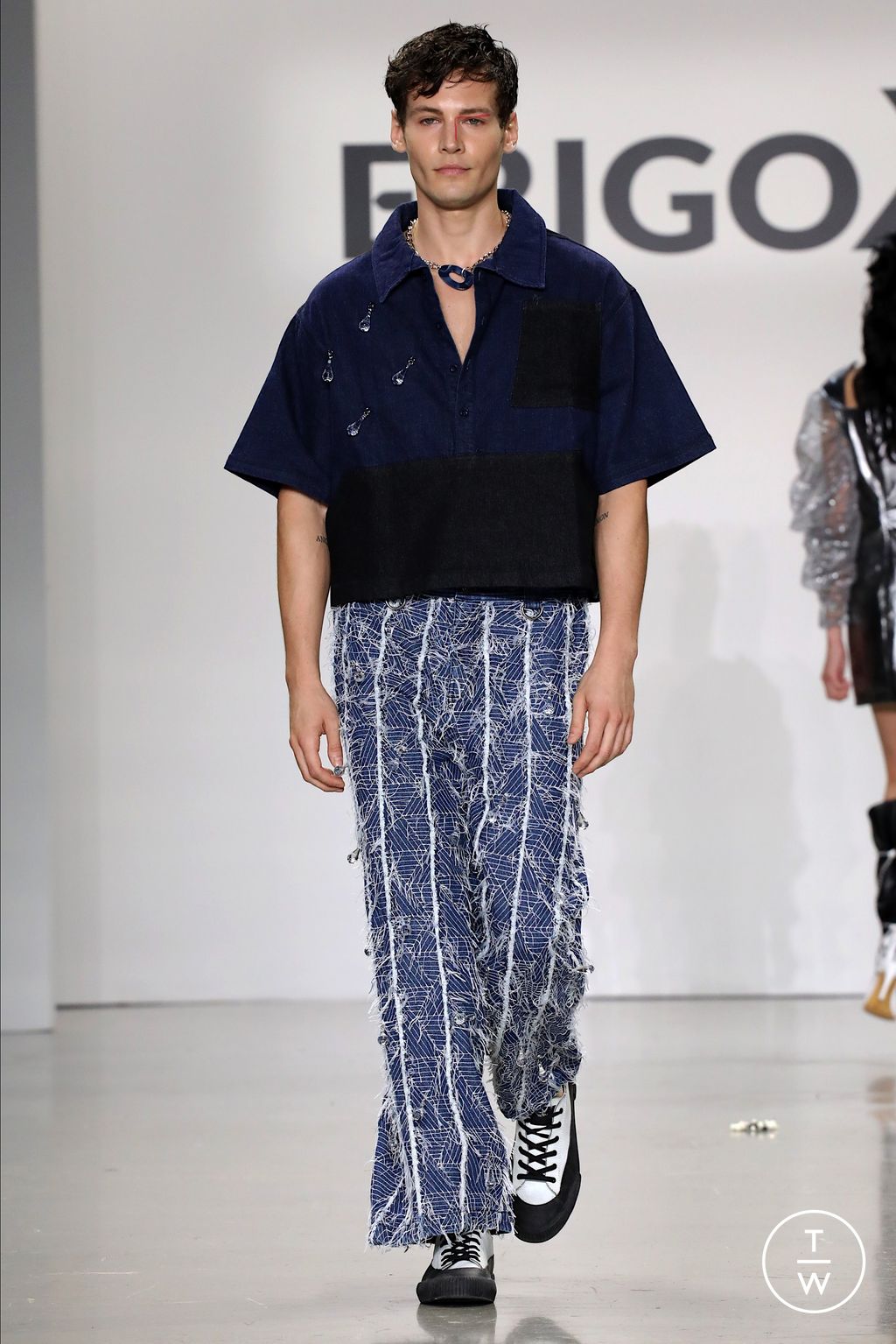 Fashion Week New York Spring/Summer 2023 look 45 from the Erigo collection 女装