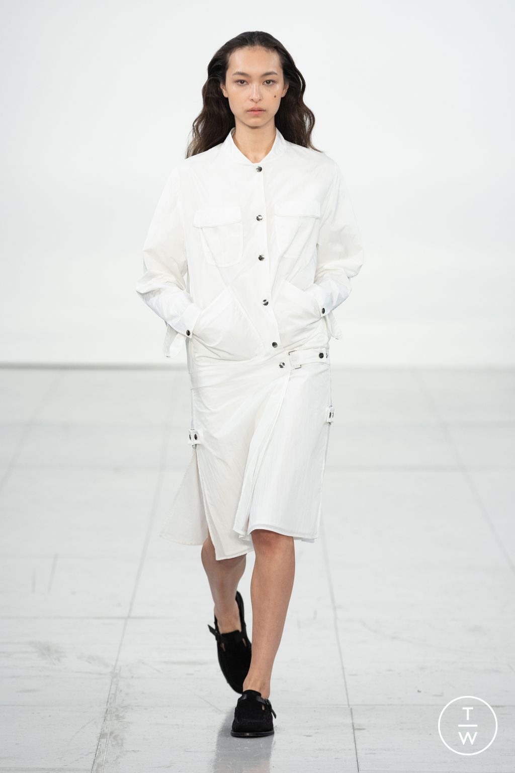 Fashion Week London Spring/Summer 2023 look 14 from the Eftychia collection 女装