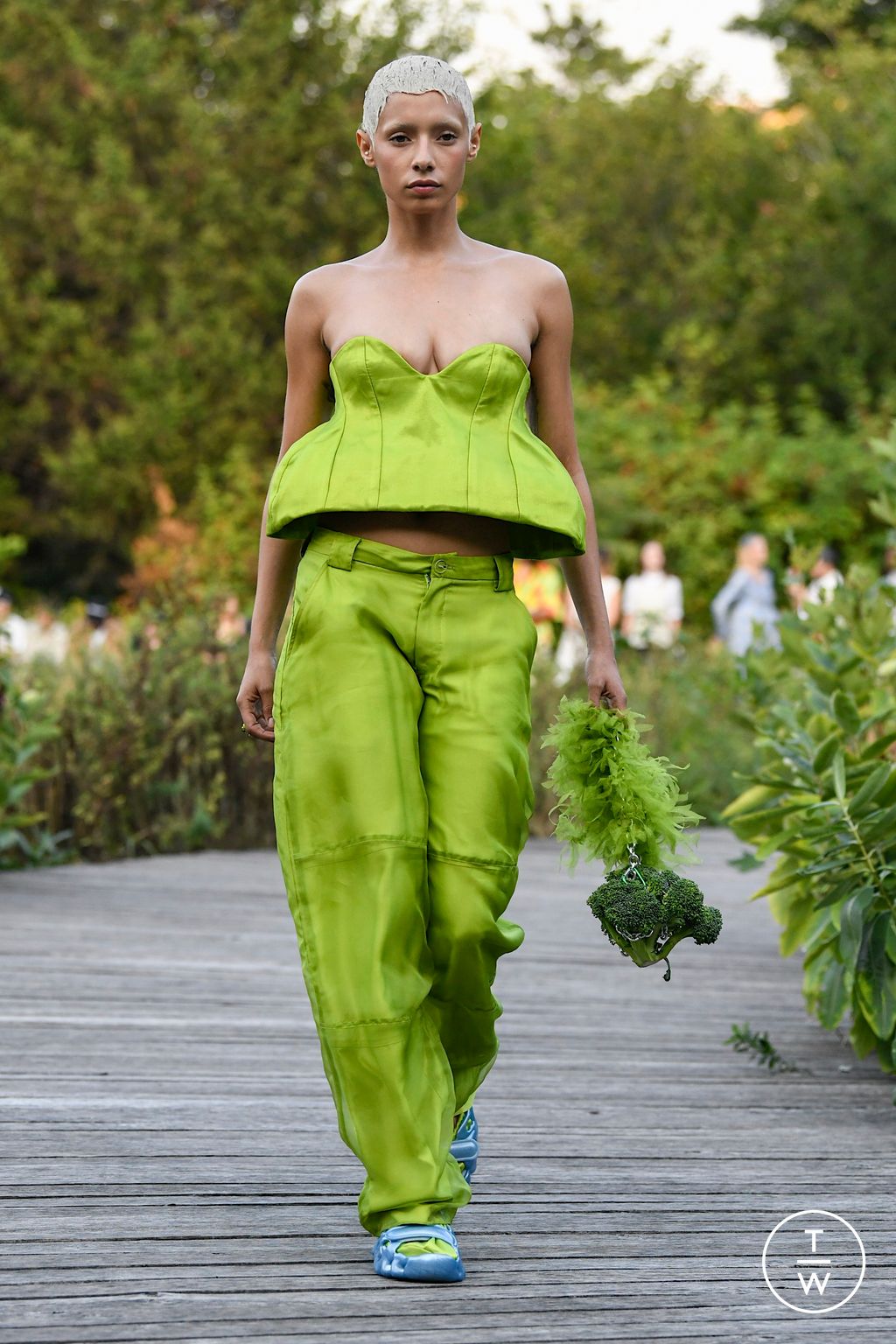 Fashion Week New York Spring/Summer 2023 look 14 from the Collina Strada collection womenswear