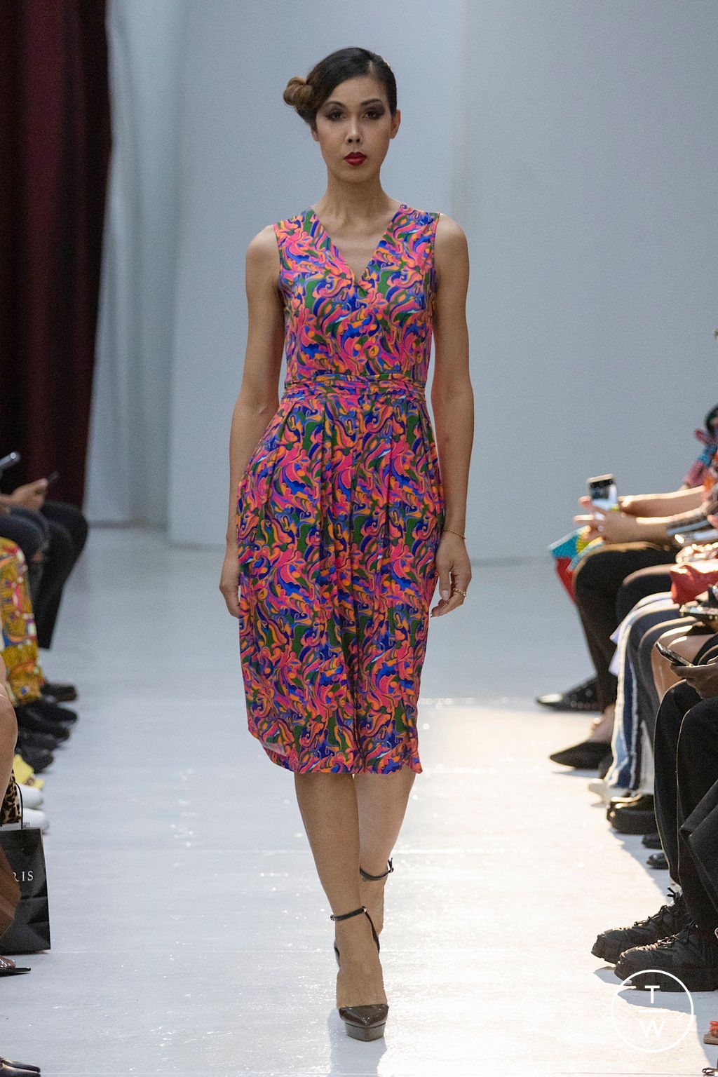 Fashion Week New York Spring/Summer 2023 look 14 from the Negris Lebrum collection 女装