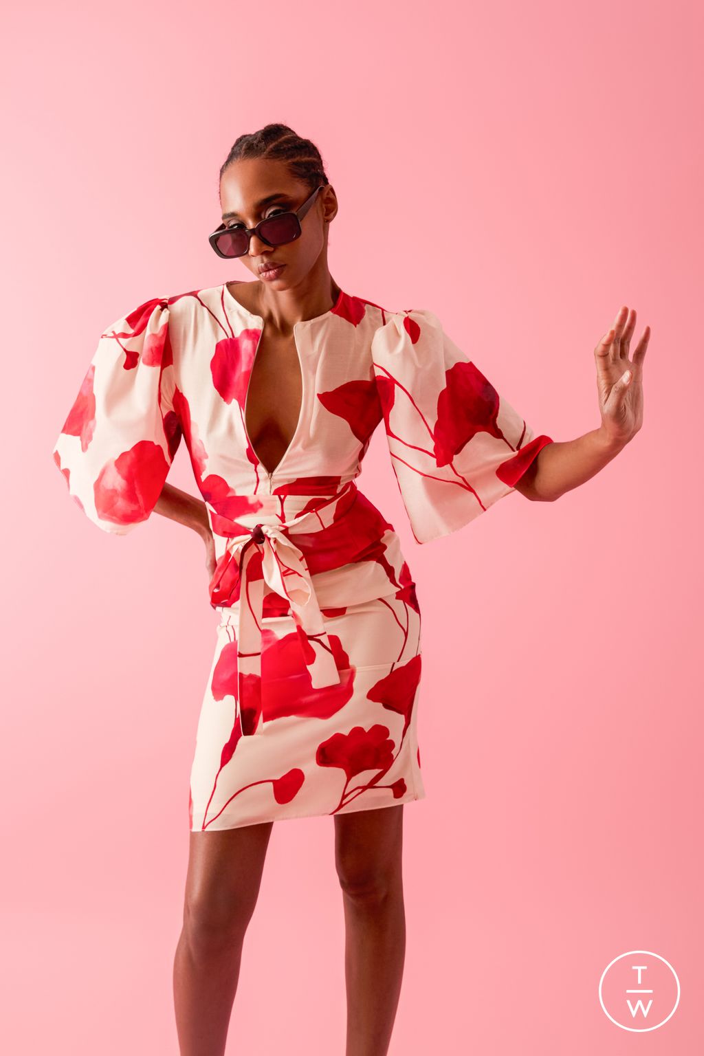 Fashion Week New York Pre-Fall 2026 look 8 de la collection Frederick Anderson womenswear