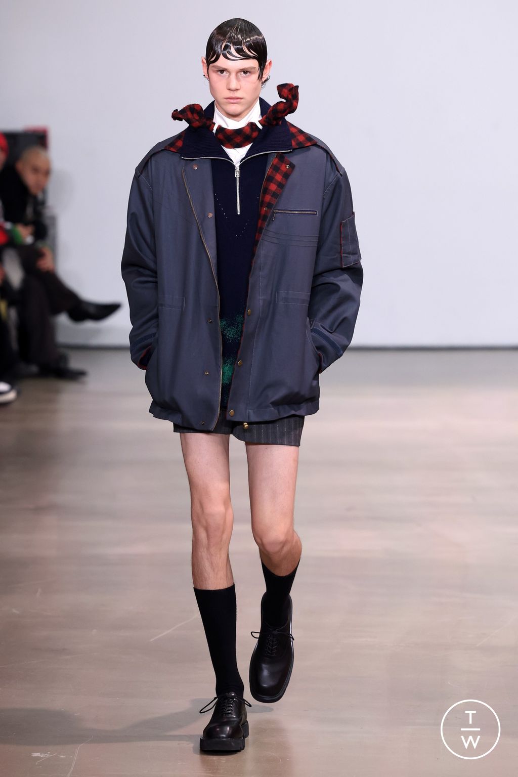 Fashion Week Paris Fall/Winter 2024 look 5 from the 8ON8 collection 男装