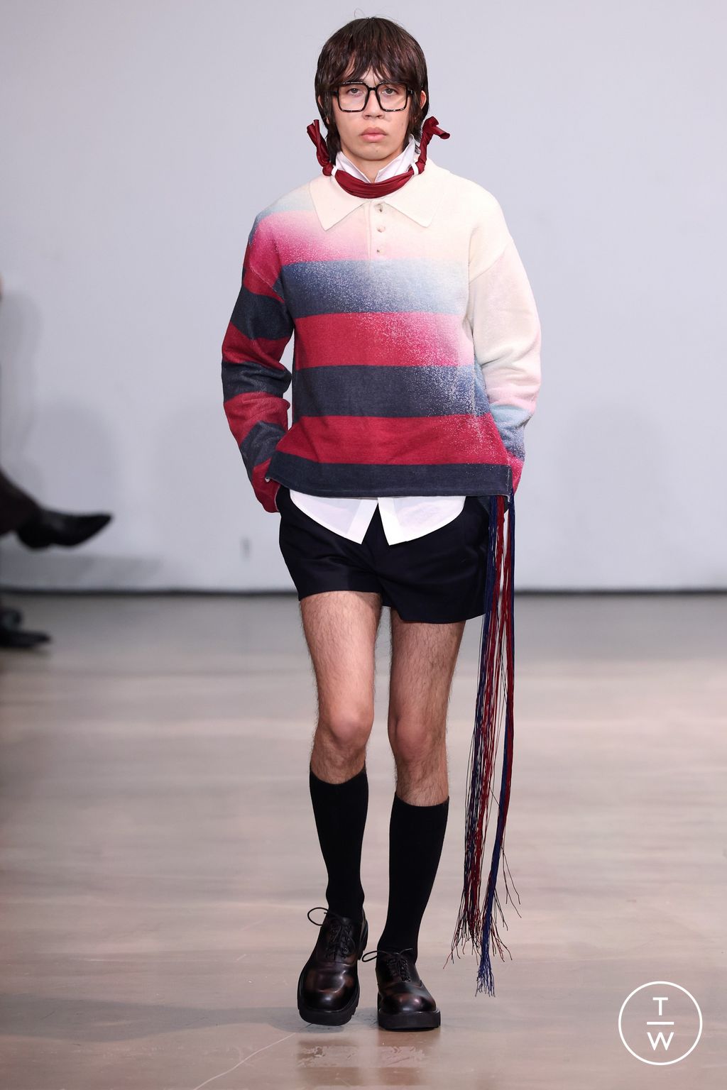 Fashion Week Paris Fall/Winter 2024 look 7 from the 8ON8 collection 男装