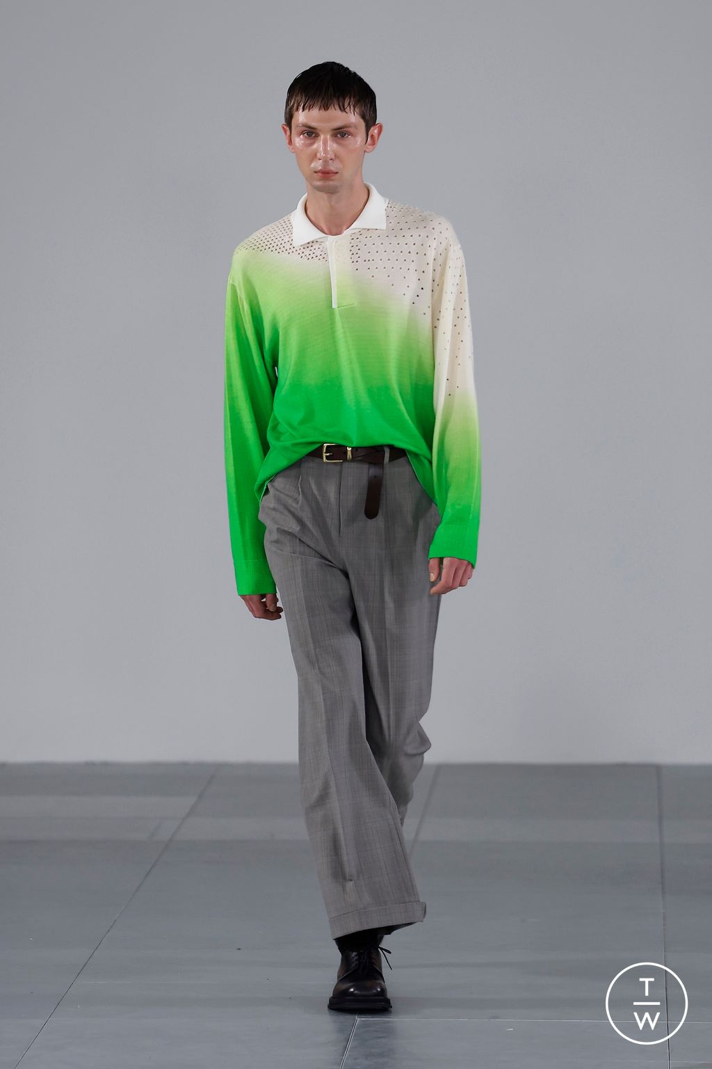 Fashion Week London Spring/Summer 2024 look 23 from the 8ON8 collection womenswear