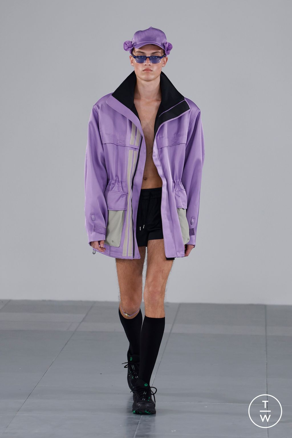 Fashion Week London Spring/Summer 2024 look 25 from the 8ON8 collection womenswear