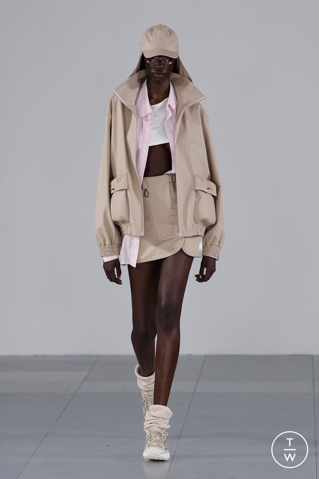Fashion Week London Spring/Summer 2024 look 26 from the 8ON8 collection womenswear