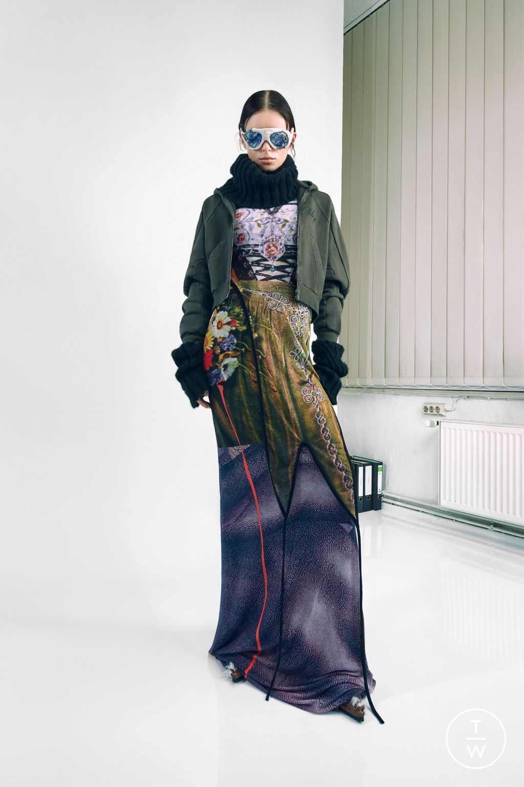 Fashion Week Paris Pre-Fall 2024 look 8 de la collection Ottolinger womenswear